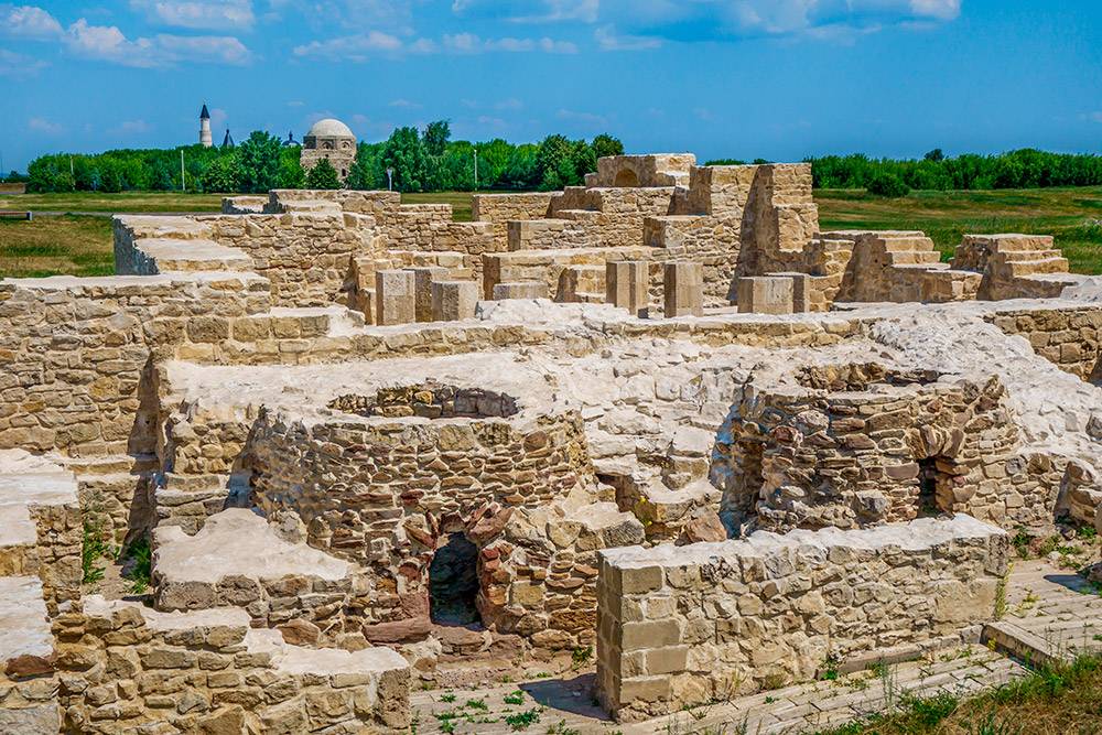 Руины Белой палаты Болгар Татарстан
