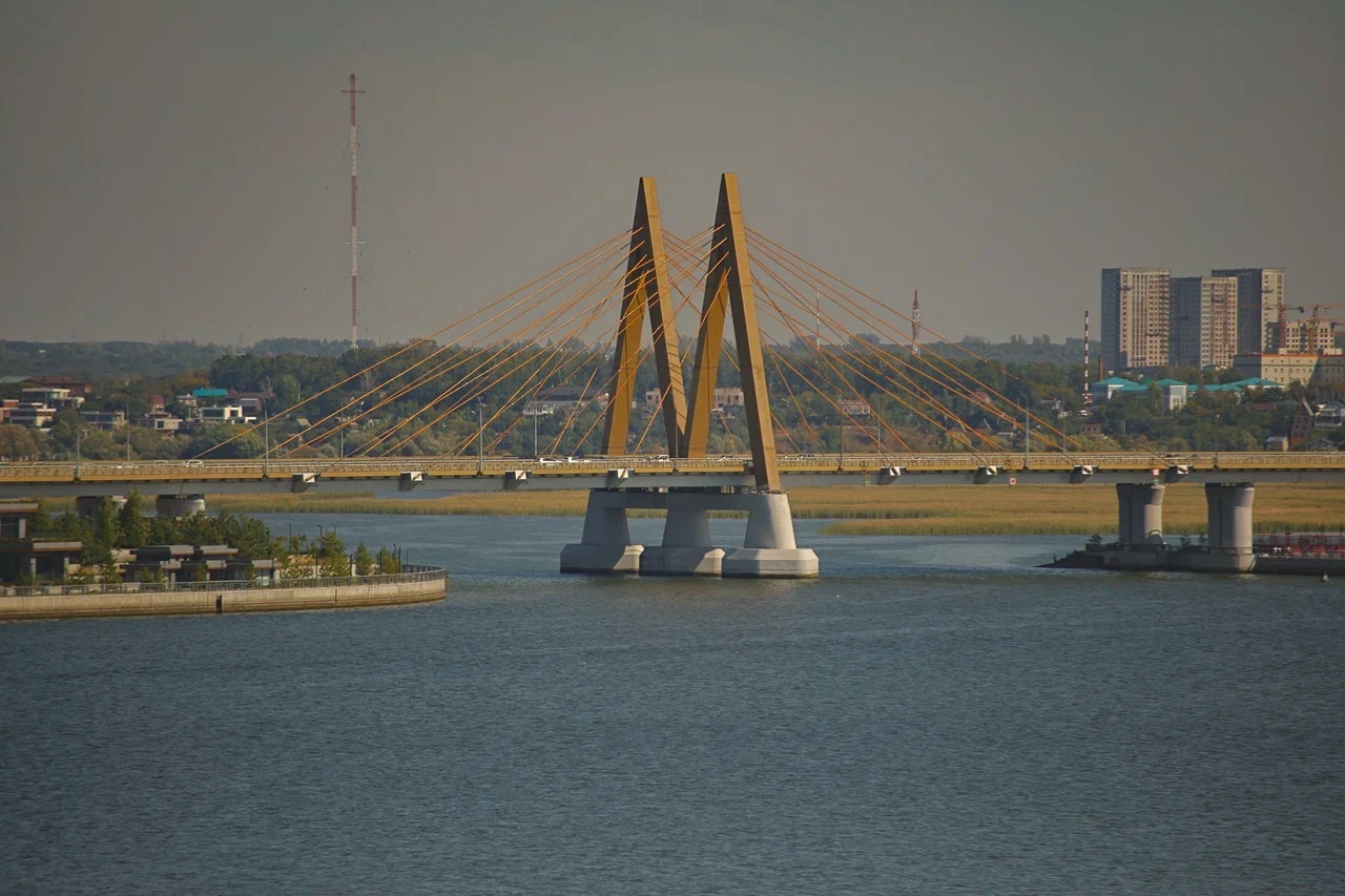 Мост Миллениум в Казани