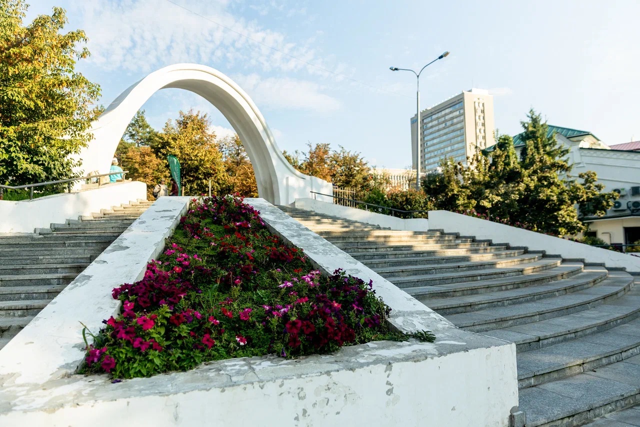 Арка влюбленных в Казани